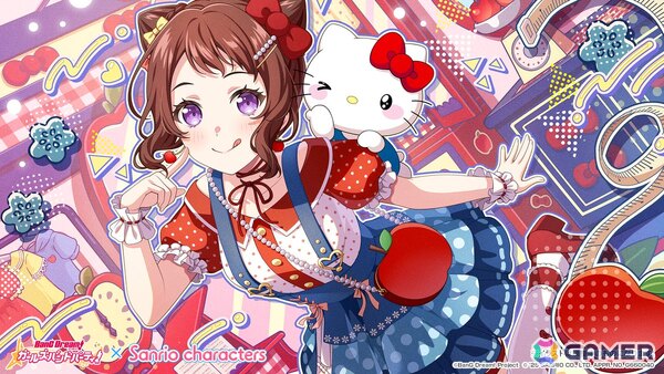 「ガルパ」でサンリオキャラクターズとのコラボが開催決定！イベントPart1では有咲、あこがイベントP報酬で入手可能の画像9