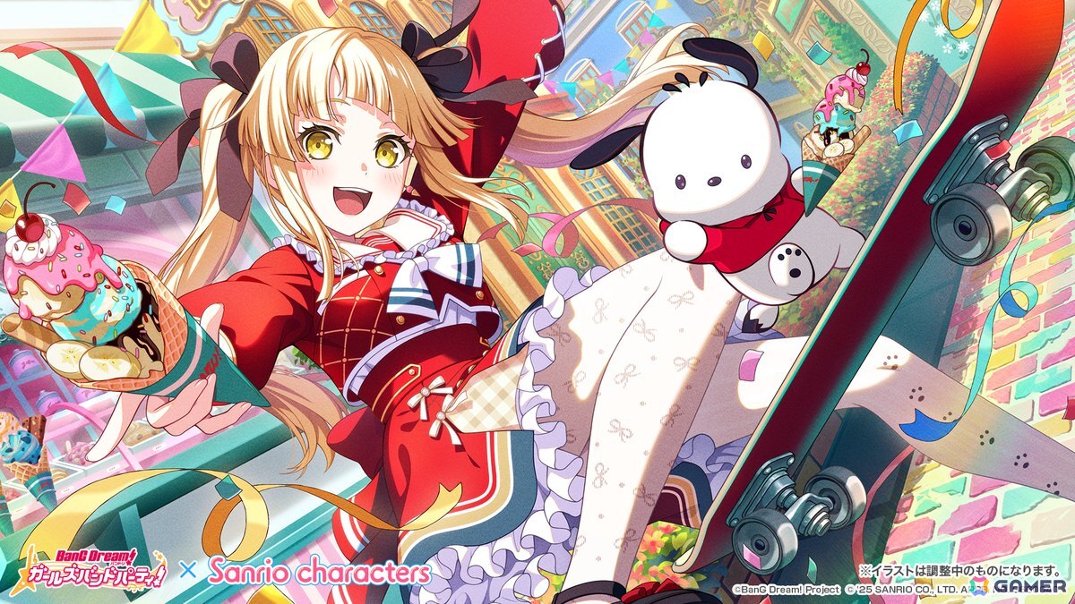 ガルパ」でサンリオキャラクターズとのコラボが開催決定！イベント