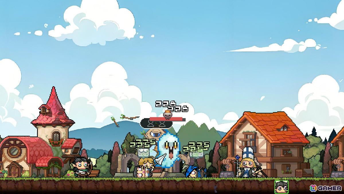 勇者たちの村を築きモンスターに立ち向かうデスクトップ放置系ゲーム「だらだら村」がSteamでリリース！の画像5