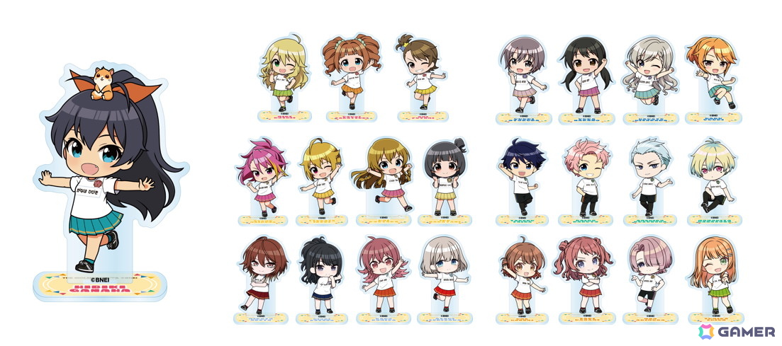 「アイマス」シリーズ6ブランドのアイドルたちが登場する期間限定イベント 「チアフルアンサンブル in ナムコトーキョー」が11月21日より開催！の画像