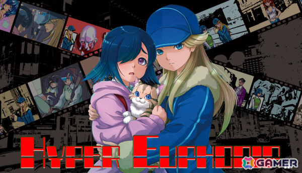 80年代後半の作品を彷彿とさせるコマンド選択型ADV「ハイパー・ユーフォリア」が2025年春頃に発売！超能力を持つ二人の少女が殺人事件に挑むの画像1