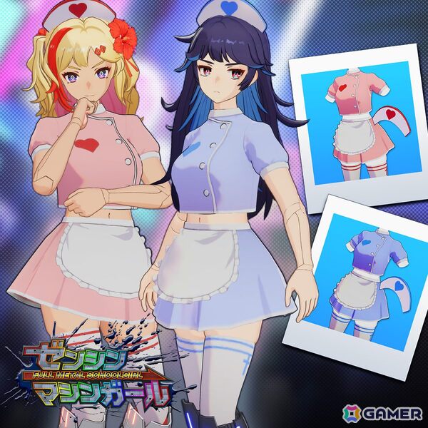「ゼンシンマシンガール」11月6日配信の追加コスチュームを紹介するプレイ動画が公開！の画像9