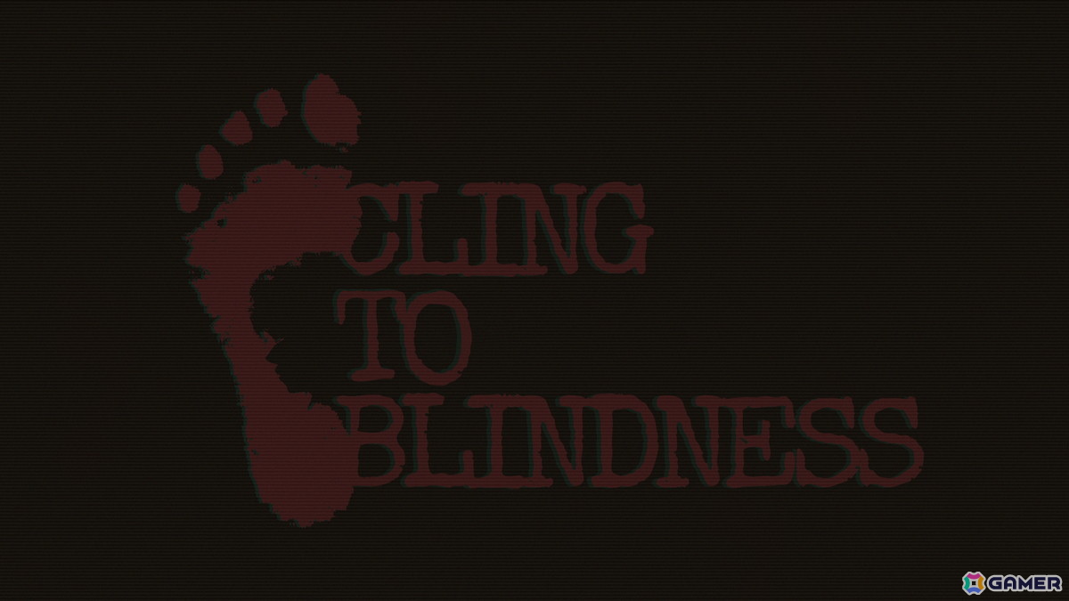 音だけでプレイする異質なゲーム「Cling to Blindness 目隠し必須ホラー」がSteamでリリース――公式サイトでは実況配信に使用できる「目隠し」画像素材が配布の画像