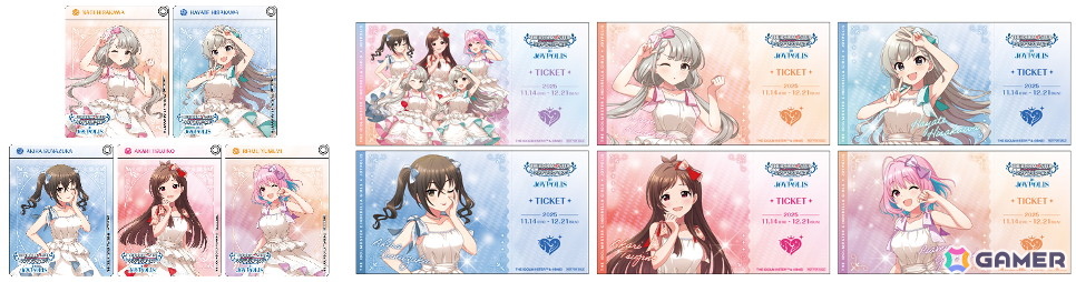 「デレマス」のmiroirと#UNICUSが登場する「アイドルマスター シンデレラガールズ in JOYPOLIS」が11月14日より開催!の画像