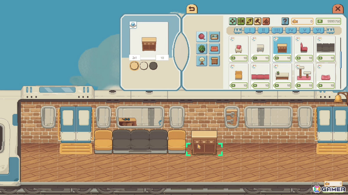 PCデスクトップにネコでいっぱいの電車を走らせる癒し系放置ゲーム「ネコの車掌さん」が2026年にリリース！の画像6