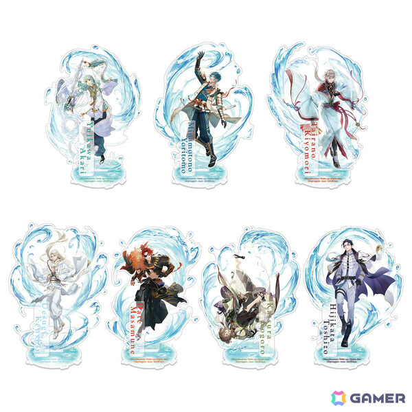 「遙かなる時空の中で 龍宮の神子」リリース記念グッズの予約受付が開始！各キャラクターデザイナーによるイラストを使ったビッグアクリルフィギュアなどが登場の画像3