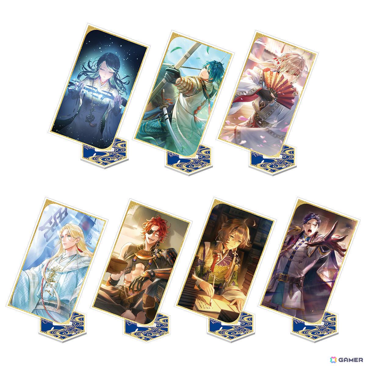 「遙かなる時空の中で 龍宮の神子」リリース記念グッズの予約受付が開始!各キャラクターデザイナーによるイラストを使ったビッグアクリルフィギュアなどが登場の画像