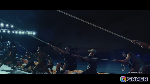 両国駅3番線ホームの巨大モニターに魔人力士が出現！屋外広告「PlayStation 5『魔人力士、降臨。』at 両国駅」が展開の画像