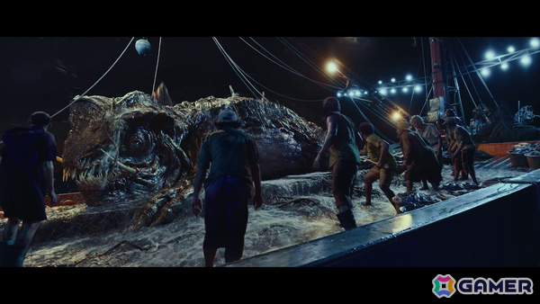 両国駅3番線ホームの巨大モニターに魔人力士が出現！屋外広告「PlayStation 5『魔人力士、降臨。』at 両国駅」が展開の画像