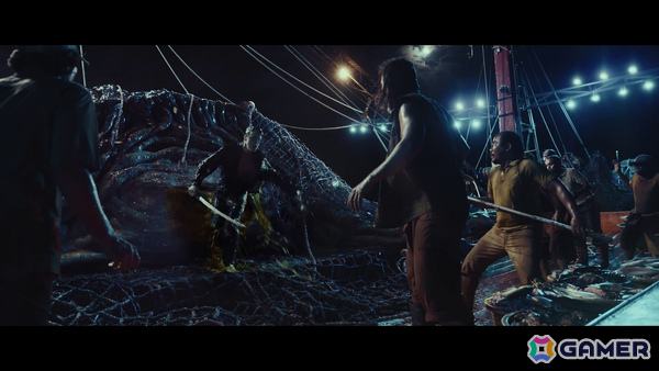 両国駅3番線ホームの巨大モニターに魔人力士が出現！屋外広告「PlayStation 5『魔人力士、降臨。』at 両国駅」が展開の画像