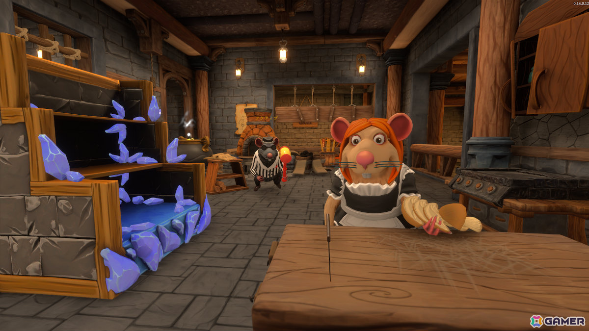 ネズミたちの協力型クッキング・ローグライクゲーム「Restaurats」がSteamでリリース！料理を提供し、ギャンブルを楽しみ、迷惑客は殴るの画像11