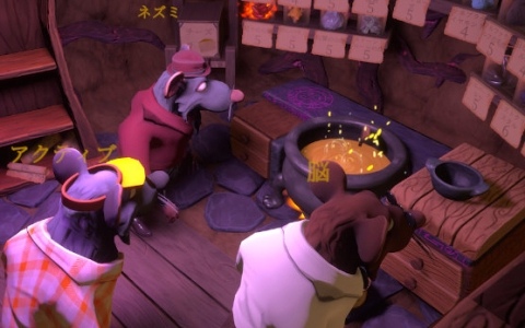 ネズミたちの協力型クッキング・ローグライクゲーム「Restaurats」がSteamでリリース!料理を提供し、ギャンブルを楽しみ、迷惑客は殴る