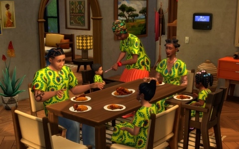 「ザ・シムズ4」西アフリカをテーマにしたアイテムが追加!コミュニティから報告された150件以上の問題を修正するアップデートも
