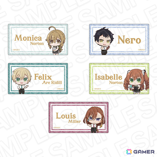 THEキャラ CAFE STAND 東京ドームシティ店×アニメ「サイレント・ウィッチ」の事後通販が開始！カフェバージョンのカンバッジやアクスタなどがラインナップの画像3