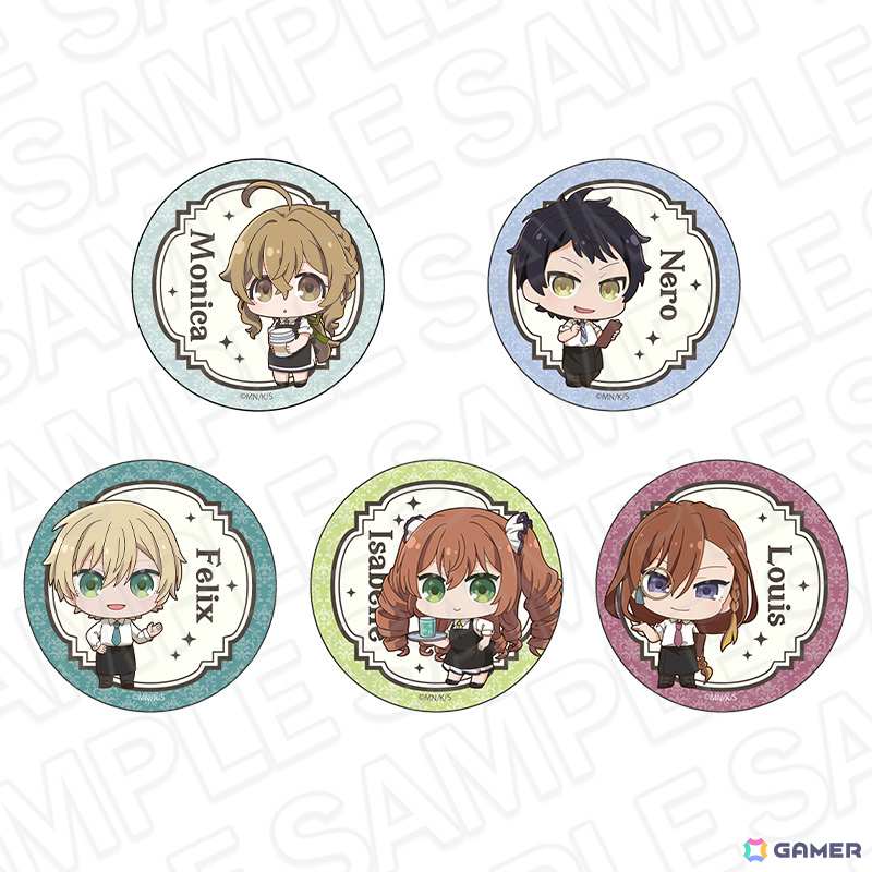 THEキャラ CAFE STAND 東京ドームシティ店×アニメ「サイレント・ウィッチ」の事後通販が開始！カフェバージョンのカンバッジやアクスタなどがラインナップの画像