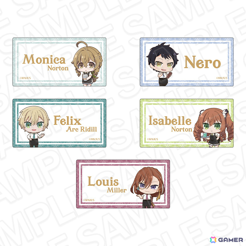 THEキャラ CAFE STAND 東京ドームシティ店×アニメ「サイレント・ウィッチ」の事後通販が開始！カフェバージョンのカンバッジやアクスタなどがラインナップの画像