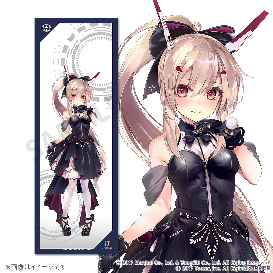 アズレン」描き起こし全身タペストリー第二弾の予約受付が開始