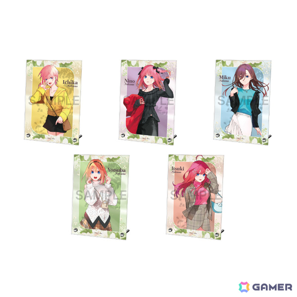 「五等分の花嫁」～GOTO AKIBA！～が11月14日よりAKIHABARAゲーマーズ本店で開催！アクリルプレートや五等分できないTシャツなど新作グッズを販売の画像10