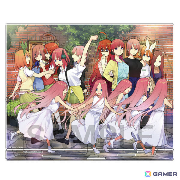 「五等分の花嫁」～GOTO AKIBA！～が11月14日よりAKIHABARAゲーマーズ本店で開催！アクリルプレートや五等分できないTシャツなど新作グッズを販売の画像11