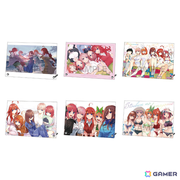「五等分の花嫁」～GOTO AKIBA！～が11月14日よりAKIHABARAゲーマーズ本店で開催！アクリルプレートや五等分できないTシャツなど新作グッズを販売の画像14