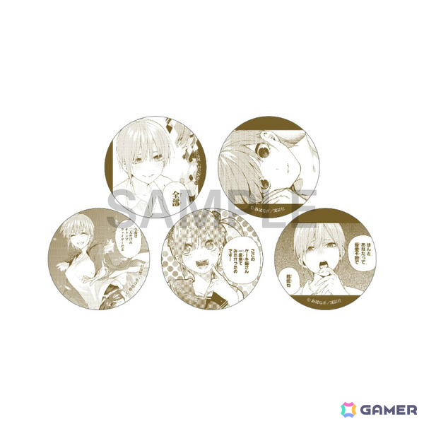 「五等分の花嫁」～GOTO AKIBA！～が11月14日よりAKIHABARAゲーマーズ本店で開催！アクリルプレートや五等分できないTシャツなど新作グッズを販売の画像4