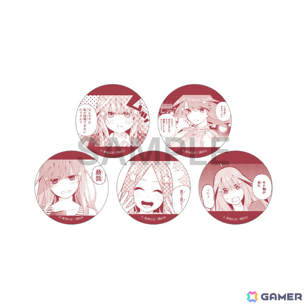 「五等分の花嫁」～GOTO AKIBA！～が11月14日よりAKIHABARAゲーマーズ本店で開催！アクリルプレートや五等分できないTシャツなど新作グッズを販売の画像8