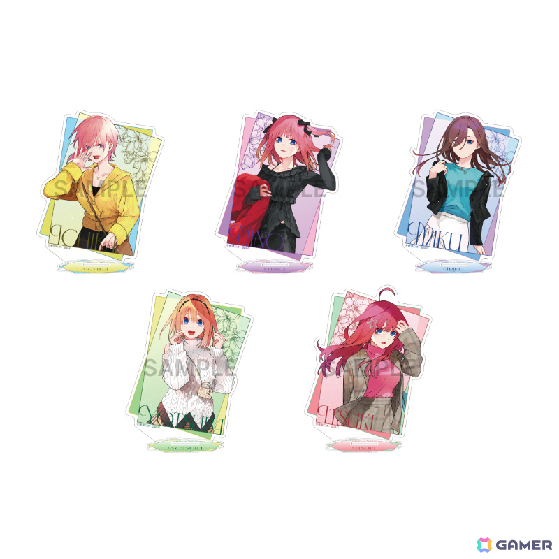 「五等分の花嫁」～GOTO AKIBA！～が11月14日よりAKIHABARAゲーマーズ本店で開催！アクリルプレートや五等分できないTシャツなど新作グッズを販売の画像
