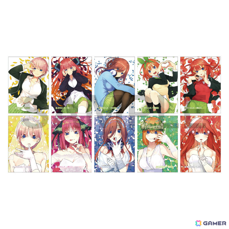 「五等分の花嫁」～GOTO AKIBA！～が11月14日よりAKIHABARAゲーマーズ本店で開催！アクリルプレートや五等分できないTシャツなど新作グッズを販売の画像