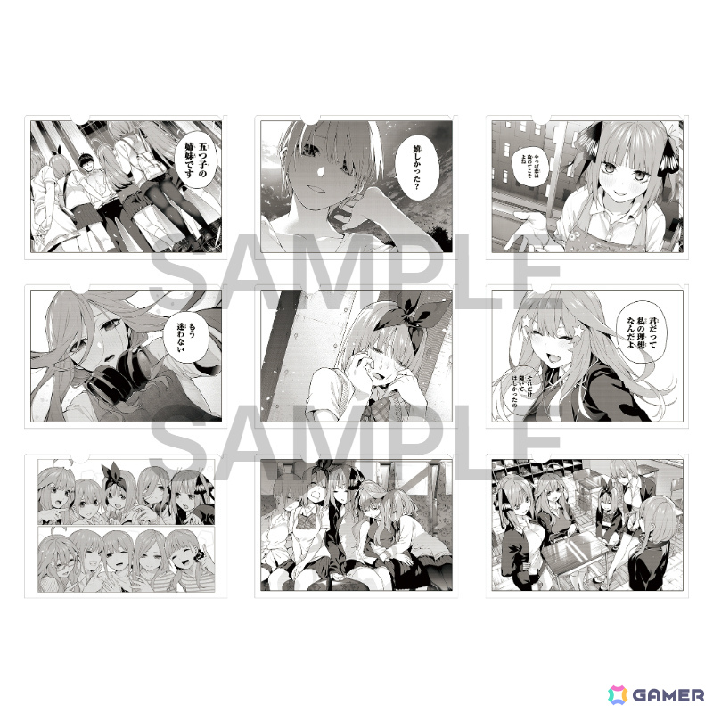 「五等分の花嫁」～GOTO AKIBA！～が11月14日よりAKIHABARAゲーマーズ本店で開催！アクリルプレートや五等分できないTシャツなど新作グッズを販売の画像