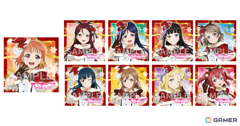 「ラブライブ！サンシャイン!!」クリスマスフェアが11月29日よりゲーマーズ各店＆オンラインで開催！の画像