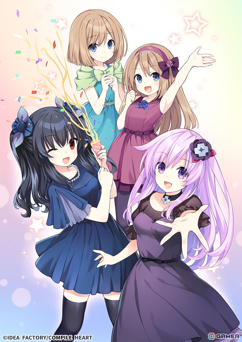 ネプテューヌ」シリーズ15周年記念の平野克幸氏による描き下ろし