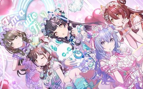 「シャニソン」冬優子、智代子、羽那、にちか、甜花の5人による新ユニット「I'm a Cutie Finder」が登場！