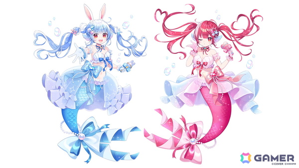 アバターアプリ「ポケコロツイン」で兎田ぺこらさん＆宝鐘マリンさんとの大型コラボ企画がスタート！「Marine Ch. 宝鐘マリン」でのコラボ記念配信もの画像5