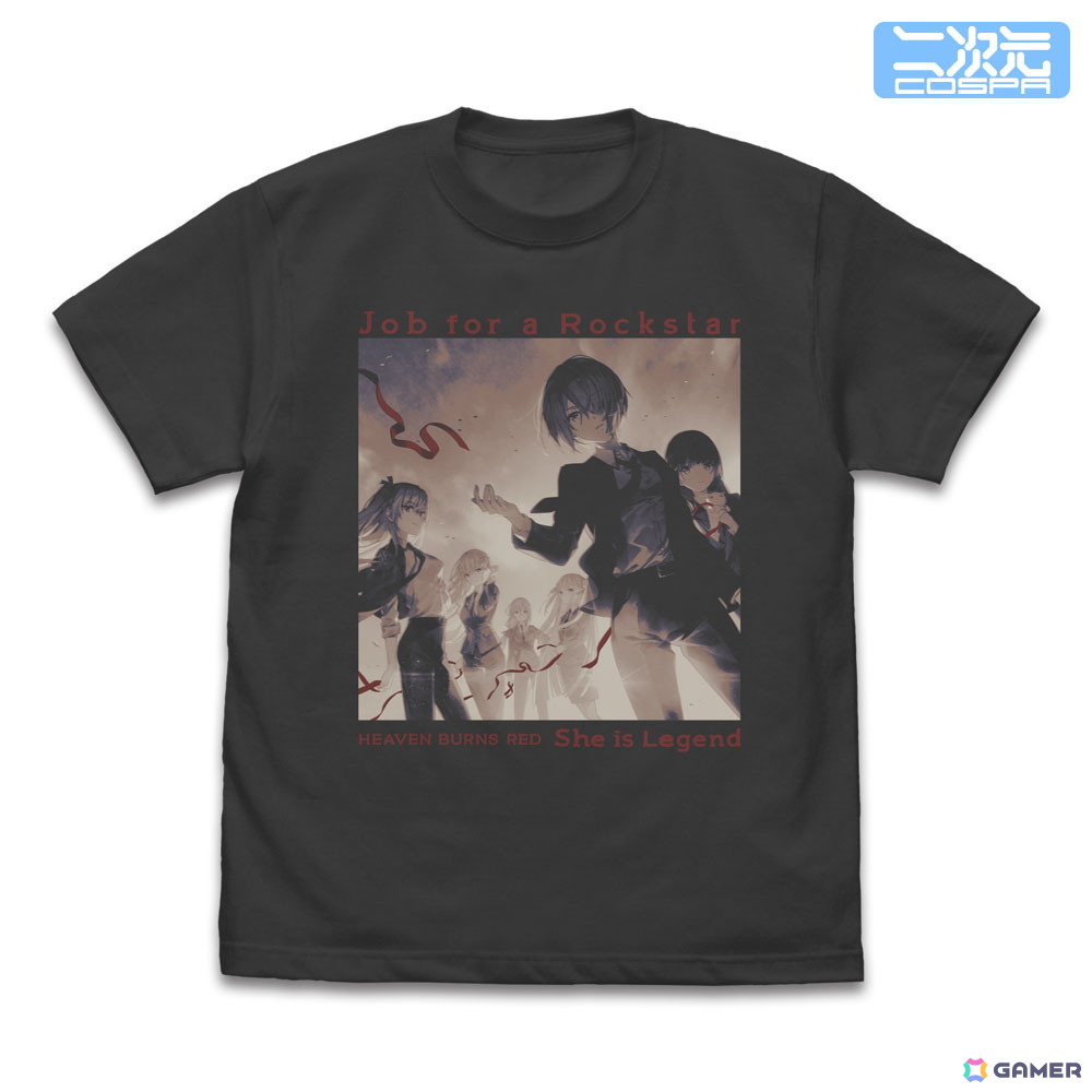 「ヘブバン」第31A部隊ロゴデザインのジャケットやパーカーが登場！She is Legendの1stアルバム「Job for a Rockstar」ジャケットデザインTシャツもの画像