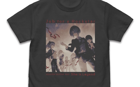 「ヘブバン」第31A部隊ロゴデザインのジャケットやパーカーが登場！She is Legendの1stアルバム「Job for a Rockstar」ジャケットデザインTシャツも