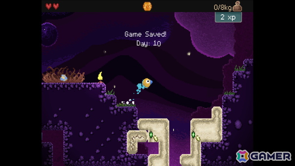 ほりほりとりアクション「ドドトリ」がSteamで配信！巣にある卵を孵化させるために自慢のくちばし（ドリル）で鉱石を探し当てようの画像2