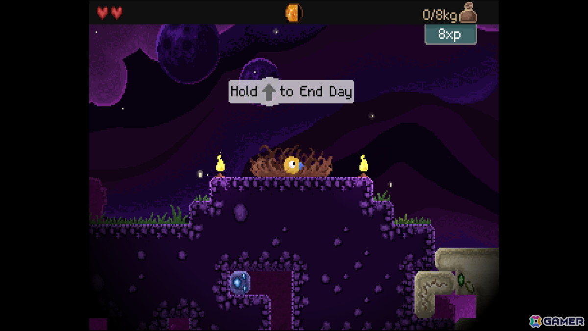 ほりほりとりアクション「ドドトリ」がSteamで配信！巣にある卵を孵化させるために自慢のくちばし（ドリル）で鉱石を探し当てようの画像