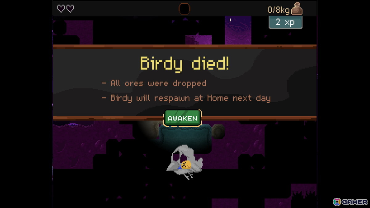 ほりほりとりアクション「ドドトリ」がSteamで配信！巣にある卵を孵化させるために自慢のくちばし（ドリル）で鉱石を探し当てようの画像