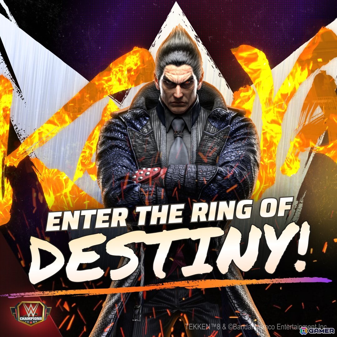 「WWE Champions」で「鉄拳」コラボが開催！風間 仁、三島一八、キング、アーマーキングが登場の画像