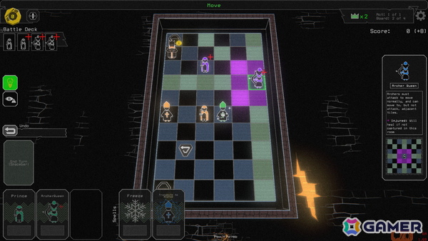 戦略ローグライクチェスゲーム「Below the Crown」英語版の早期アクセスがSteamにて開始！の画像