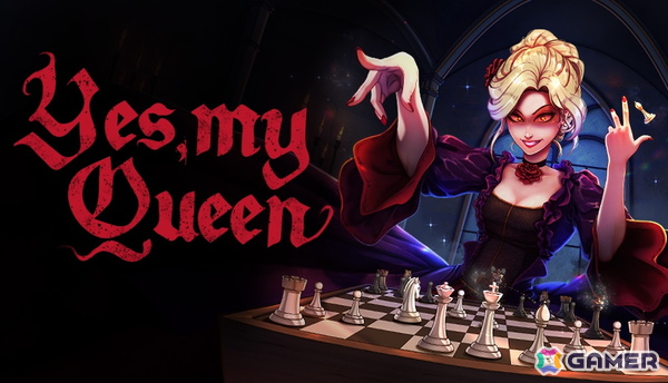 ルールを“ねじ曲げる”カードが勝負の決め手！チェスローグライトゲーム「Yes, My Queen」がSteamで配信の画像1