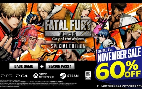 「餓狼伝説 City of the Wolves SPECIAL EDITION」Steam/Epic Games Storeでも60%オフ!全プラットフォーム対象のセールが開催の画像