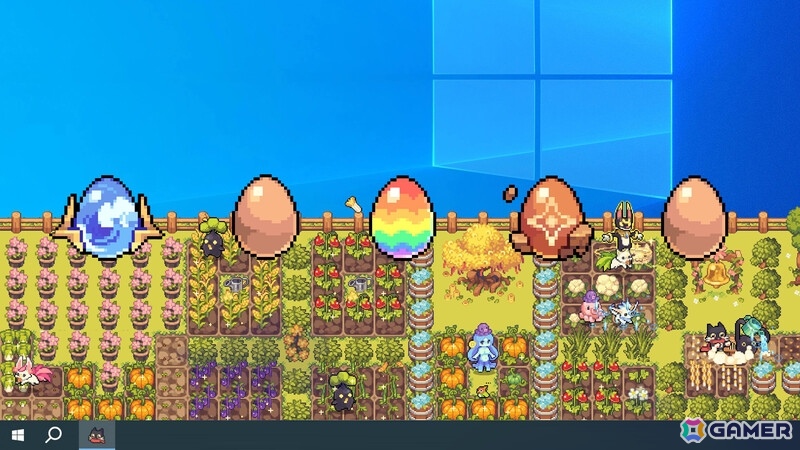 PCデスクトップで楽しめる幻獣育成×農場シミュレーション「幻獣大農場:放置ほっこりタイム」がリリース！の画像