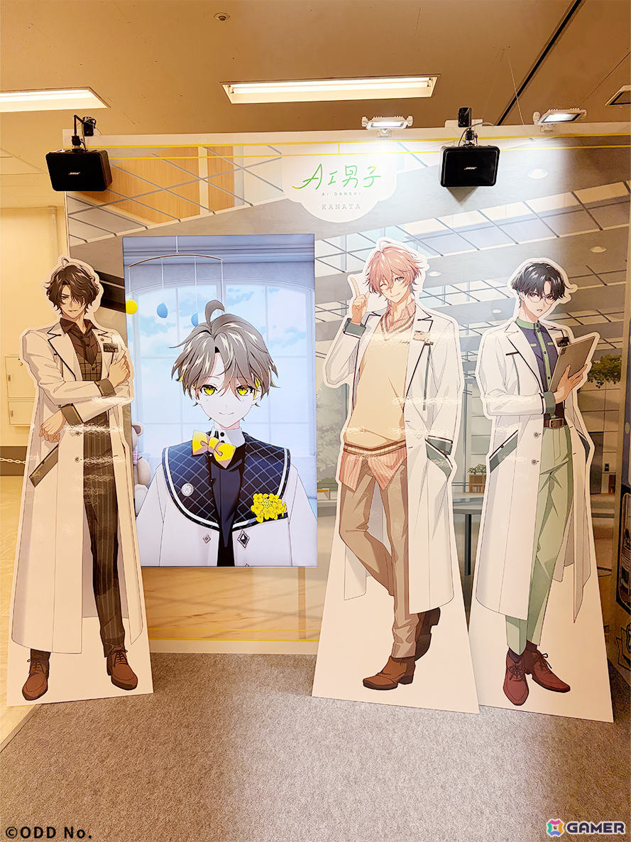 キャラクター等身大パネル展示イメージ