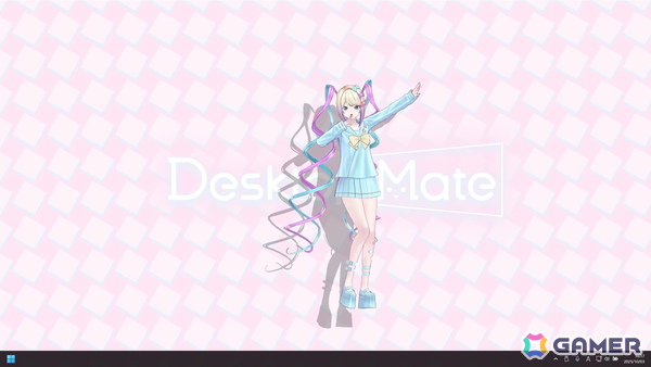 「NEEDY GIRL OVERDOSE」の超絶最かわてんしちゃんとあめちゃんが登場する「Desktop Mate」のDLCが配信！初のバンドル販売もの画像