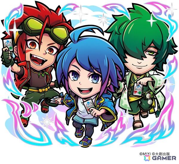 「コトダマン」でDAISO発のトレーディングカードゲーム「蟲神器」とのコラボが開催！ログインで「★6神器の蟲主・夏音＆蓮司＆天牛」がもらえるの画像2