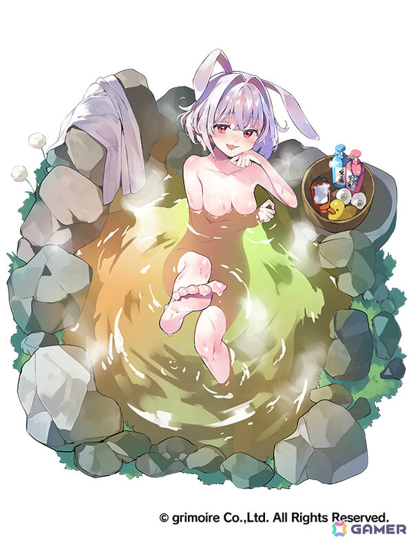 「ブレ×ブレ」高尾奏音さん演じる限定ランクSS魔剣「神兎カルバノグ」に新湯煙魔装が解禁！製造フェス「魔剣製造《魔剣少女の風呂ライフ》」が開催の画像2