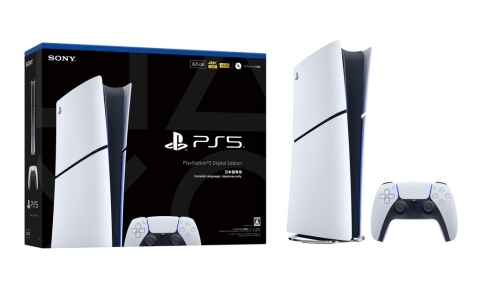 PS5の処理性能はそのままに日本向けにカスタマイズされた新モデル「PlayStation5 デジタル・エディション日本語専用」が11月21日に発売！の画像