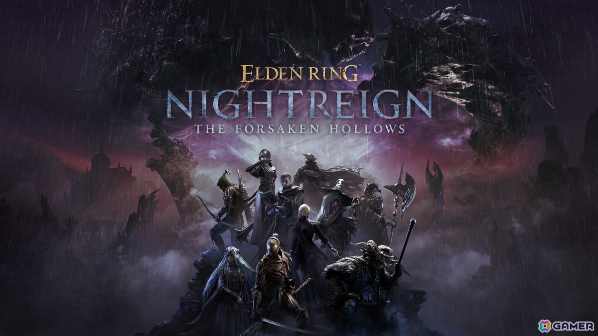 「ELDEN RING NIGHTREIGN」のDLC「The Forsaken Hollows」が12月4日に配信!新たに加わる夜渡り“学者”と“葬儀屋”の情報もの画像