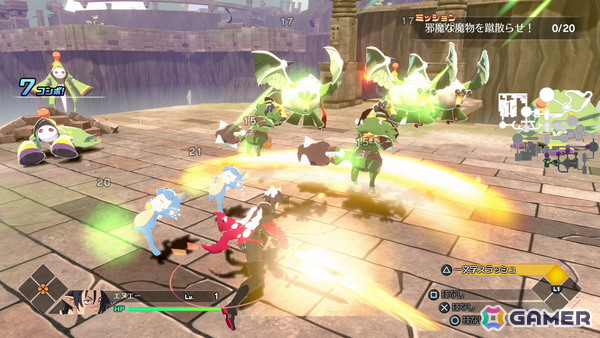 アクションRPG「凶乱マカイズム」立ちはだかる敵キャラクター六裂闘（ろくざとう）や使用できる武器、ド派手な特殊技など爽快バトルの詳細が公開に！の画像